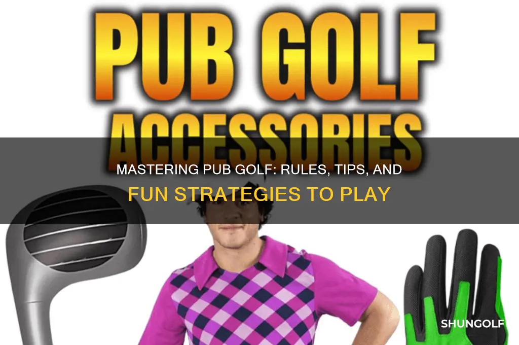 how do u play pub golf