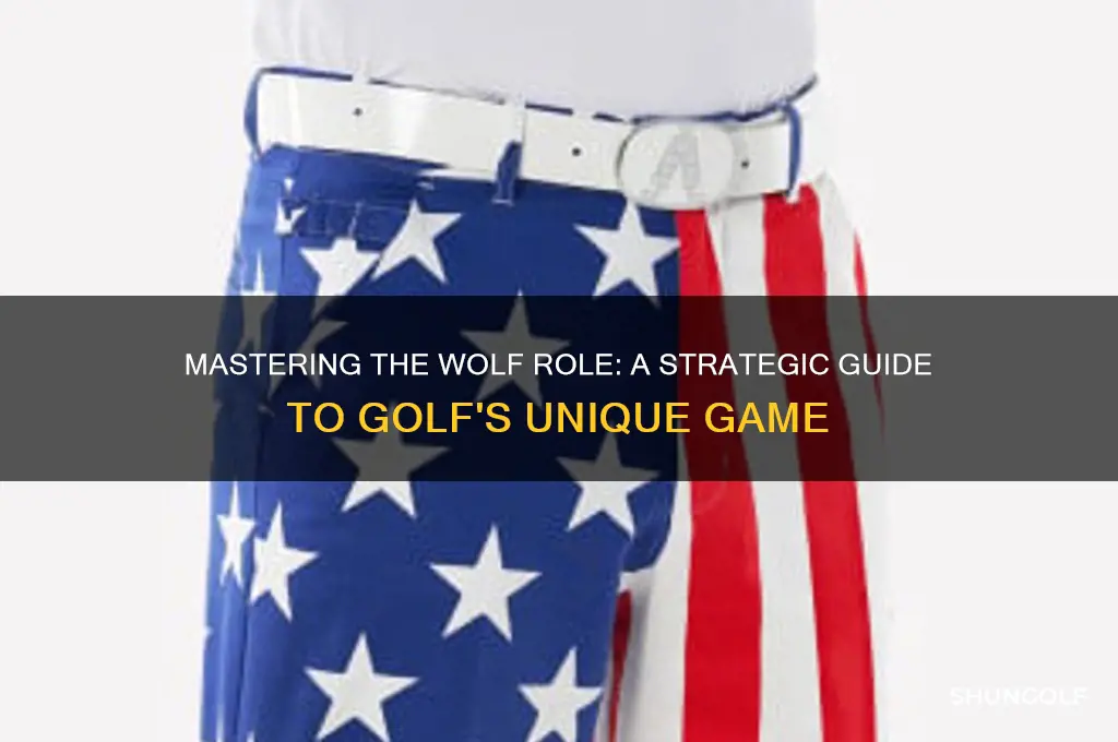 how do u play wolf in golf