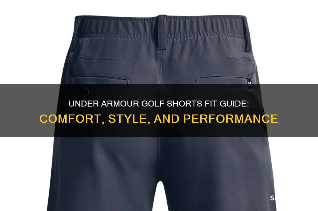 how do under armour golf shorts fit