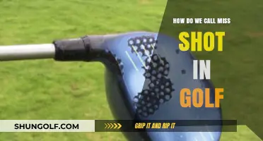 Understanding Golf Terminology: What's a Miss Shot Called?