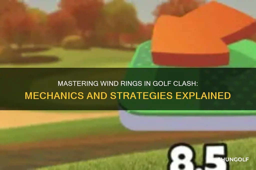how do wind rings work in golf clash