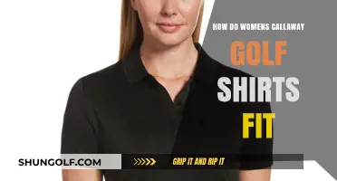 Women's Callaway Golf Shirts: Fit Guide for Comfort & Style