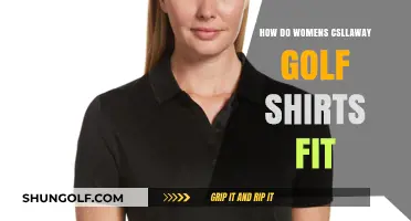 Women's Callaway Golf Shirts: Fit Guide for Comfort & Style
