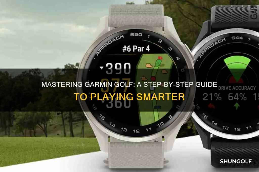 how do yiu play garmin golf