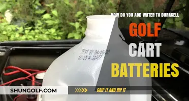 Adding Water to Duracell Golf Cart Batteries: A Step-by-Step Guide