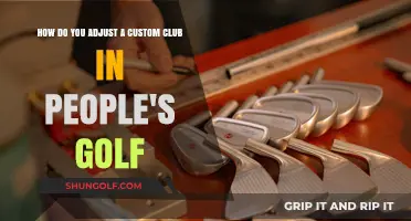 Mastering Custom Club Adjustments in People's Golf: A Step-by-Step Guide