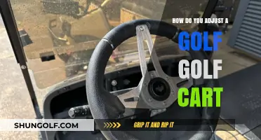 Mastering Golf Cart Adjustments: A Step-by-Step Guide for Optimal Performance