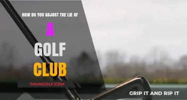 Mastering Your Swing: Adjusting the Lie of Your Golf Club
