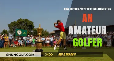 Reclaiming Amateur Status: A Guide to Applying for Golf Reinstatement