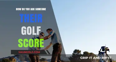 Mastering the Art of Asking a Golfer's Score: Tips and Etiquette