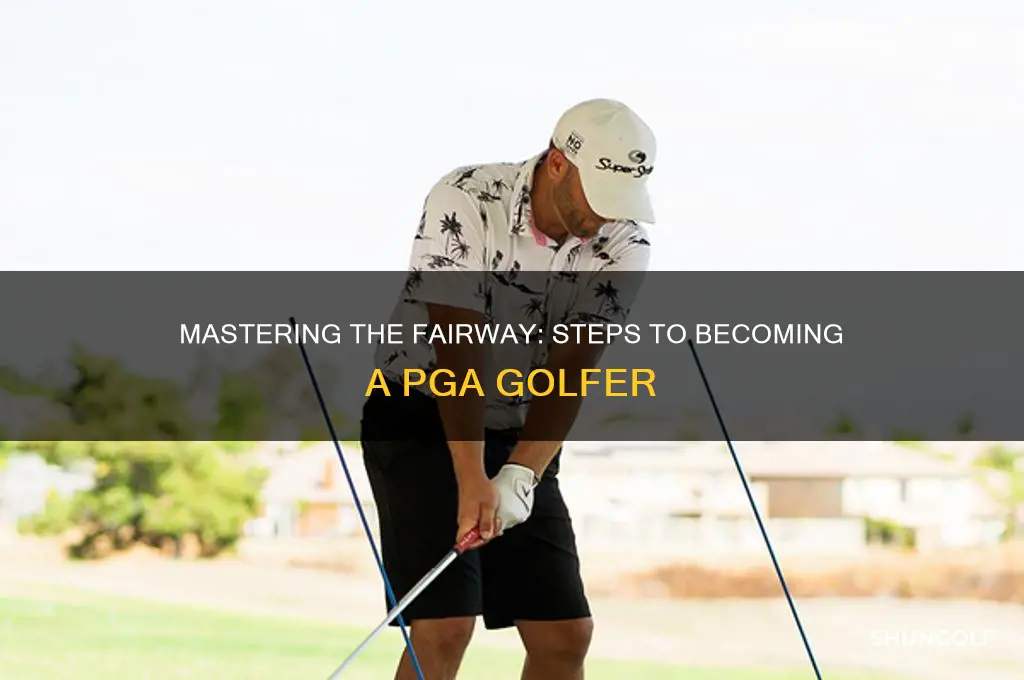 how do you become a pga golfer