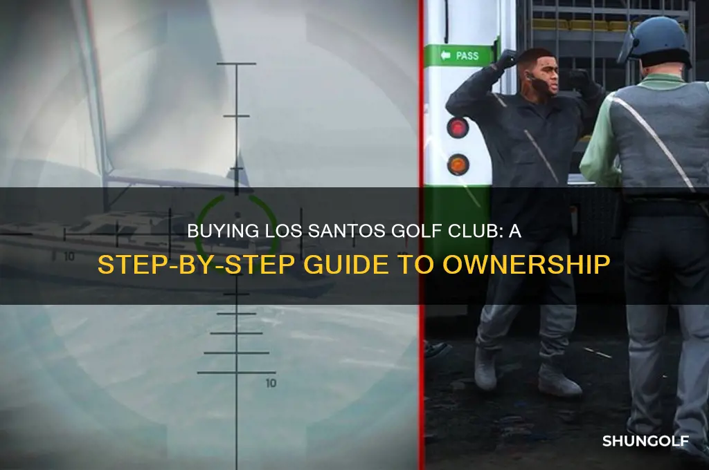 how do you buy los santos golf club