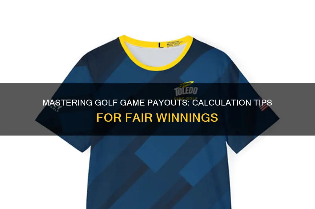 how do you calculate a golf game payout