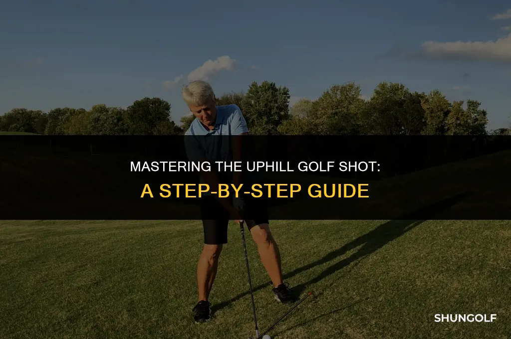 how do you calculate an uphill golf shot
