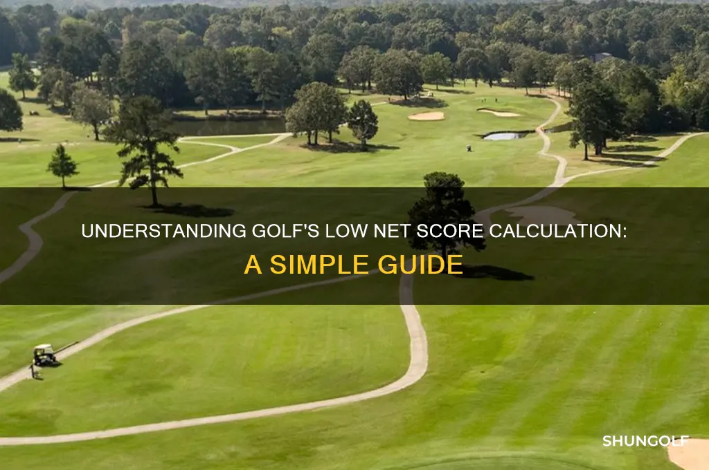how do you calculate low net score in golf
