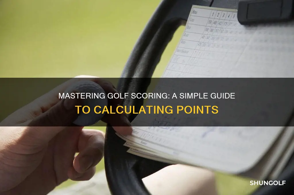 how do you calculate points in golf