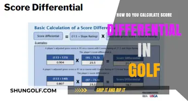 Mastering Golf Score Differential: A Simple Calculation Guide