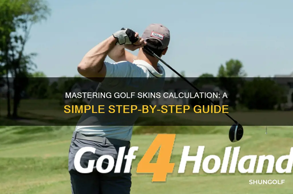 how do you calculate skins in golf