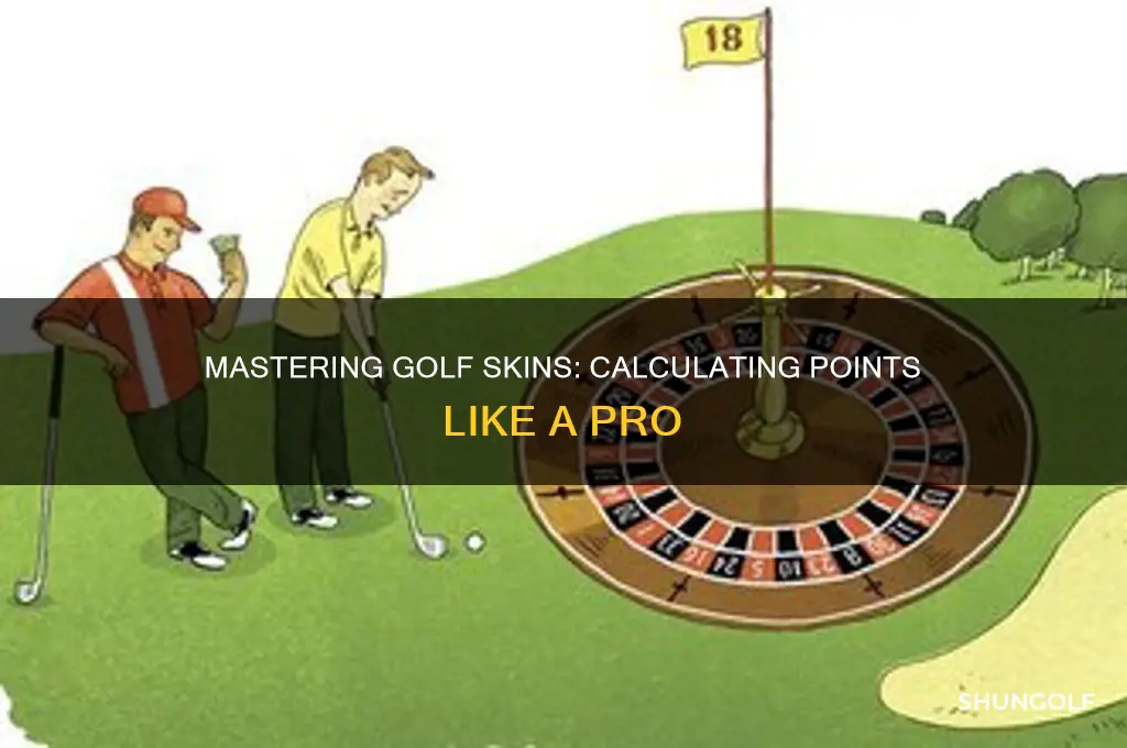 how do you calculatr golf skin pointd
