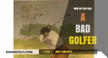 What’s the Playful Term for a Golfer Who Struggles on the Course?