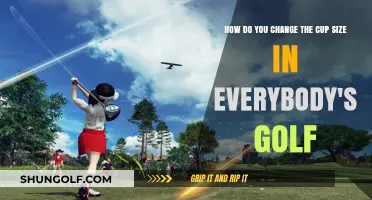 Adjusting Cup Size in Everybody's Golf: A Step-by-Step Guide