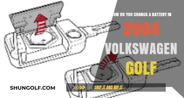 Step-by-Step Guide to Replacing a 2004 Volkswagen Golf Battery