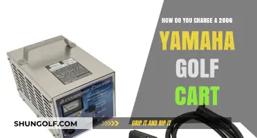 Charging Your 2006 Yamaha Golf Cart: A Step-by-Step Guide