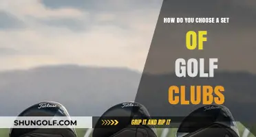 Mastering Your Swing: A Guide to Choosing the Perfect Golf Clubs