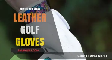 Effective Tips for Cleaning and Maintaining Leather Golf Gloves