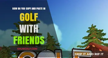 Mastering Copy and Paste Techniques in Golf With Friends