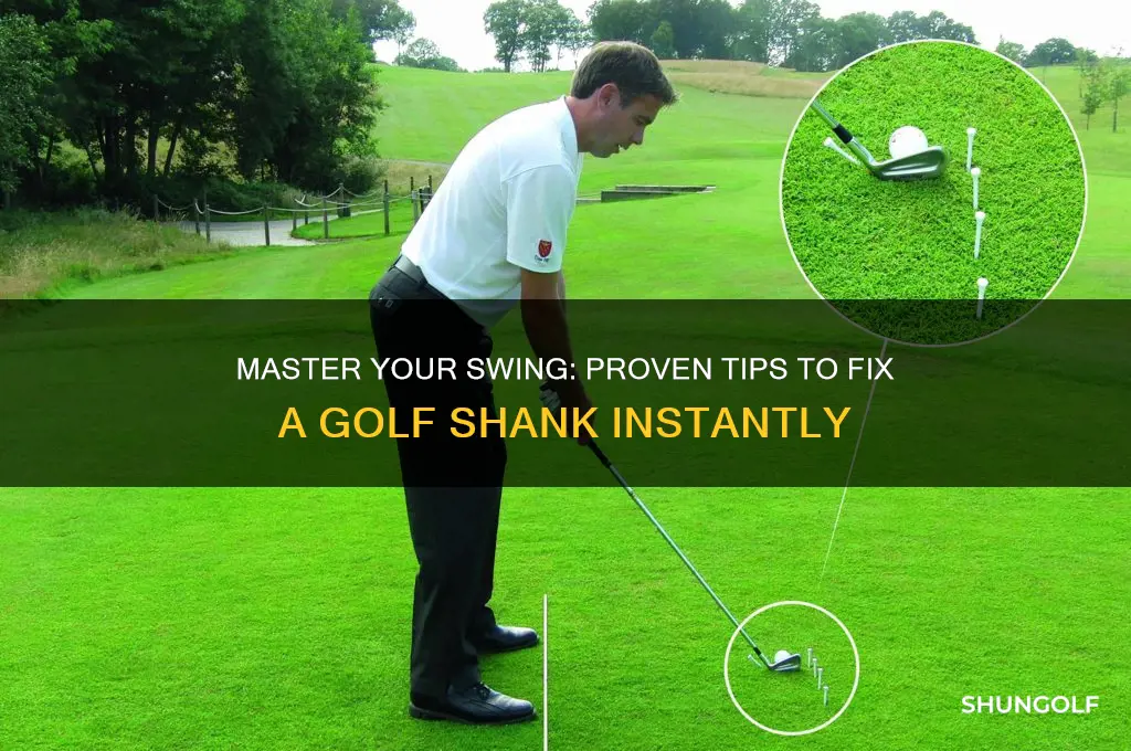 how do you correct a golf shank