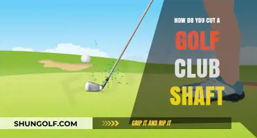 Mastering Golf Club Shaft Cutting: A Step-by-Step Guide for Precision