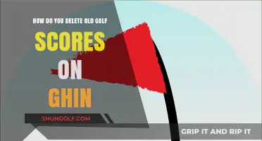 Erasing Old Golf Scores on GHIN: A Step-by-Step Guide