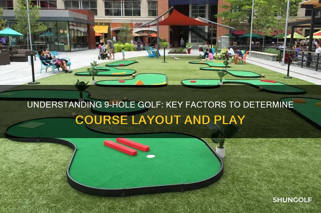 how do you determine a 9-hole golf