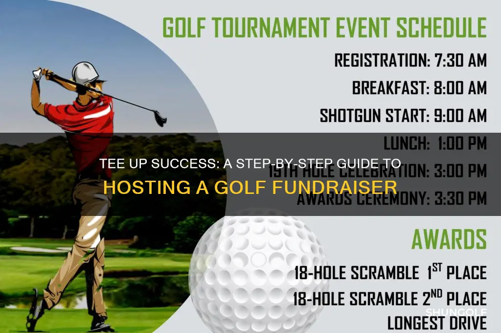 how do you do a golf fundraiser