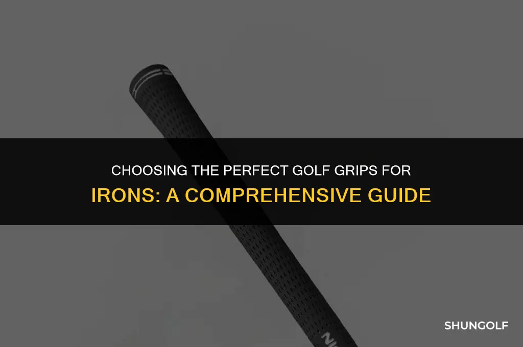 how do you find the right golf grips for irons