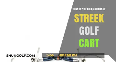 Mastering the Art of Folding Your Orlimar Streek Golf Cart