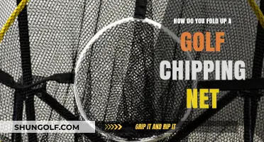 Mastering the Art of Folding Your Golf Chipping Net Efficiently