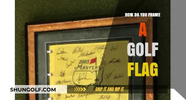 Mastering the Art of Framing a Golf Flag: A Step-by-Step Guide