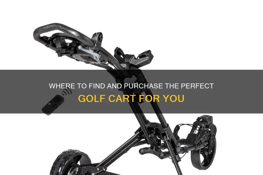 how do you get golf carts
