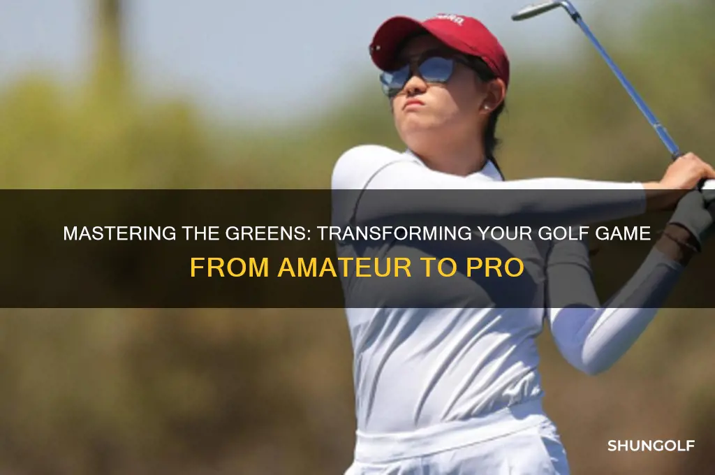 how do you go from amateur to pro golfer