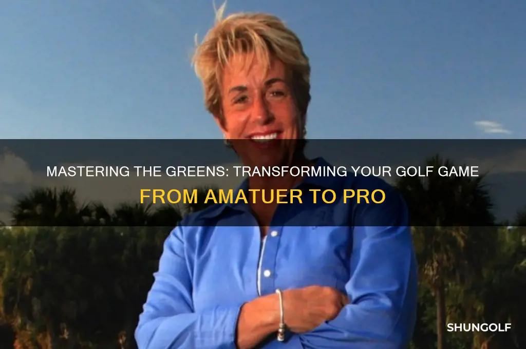 how do you go from amatuer to pro in golf