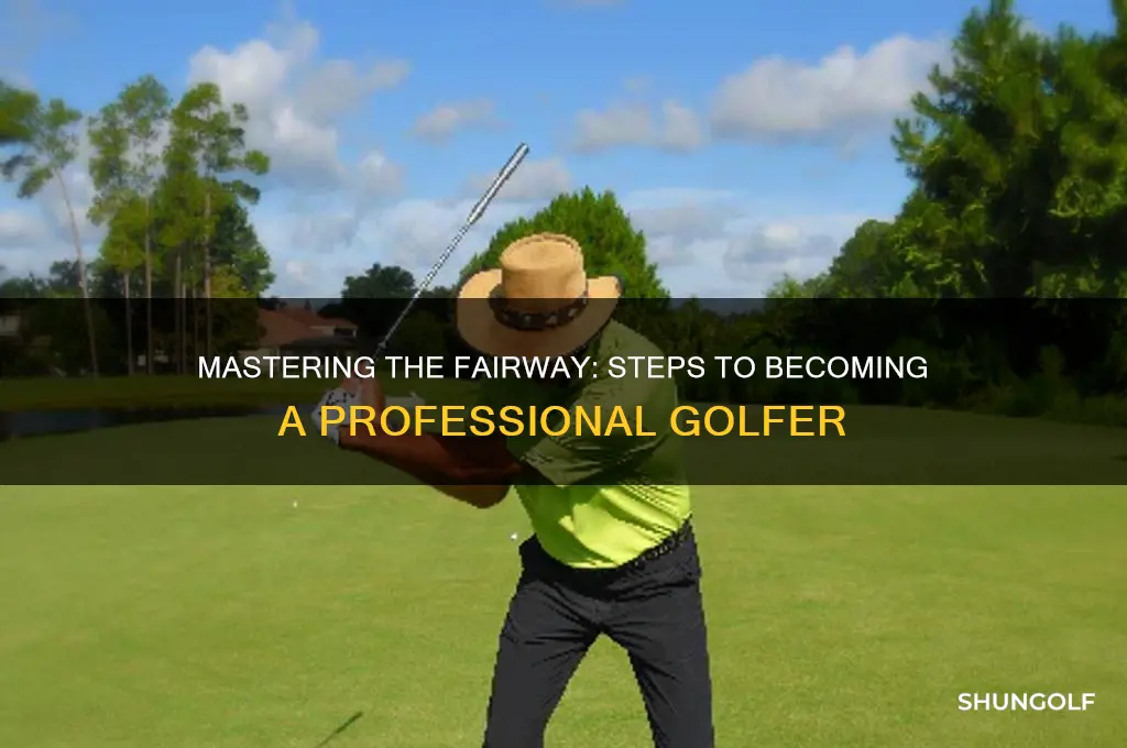 how do you go pro in golf