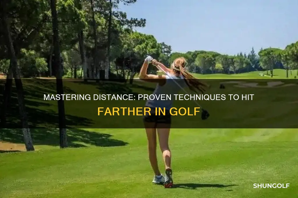 how do you hit farther in golf