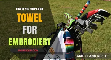 Mastering Golf Towel Embroidery: A Step-by-Step Hooping Guide