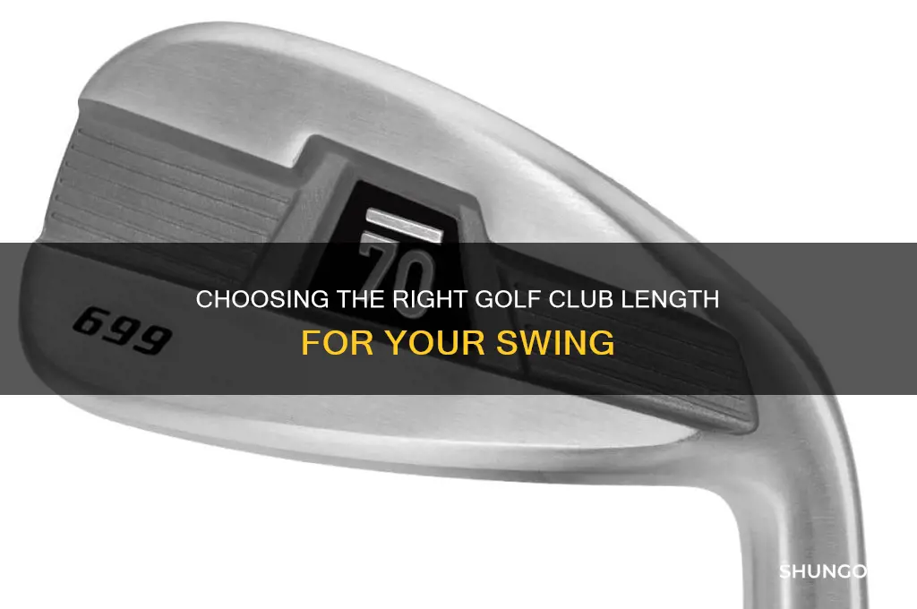 how do you how long your golf should be