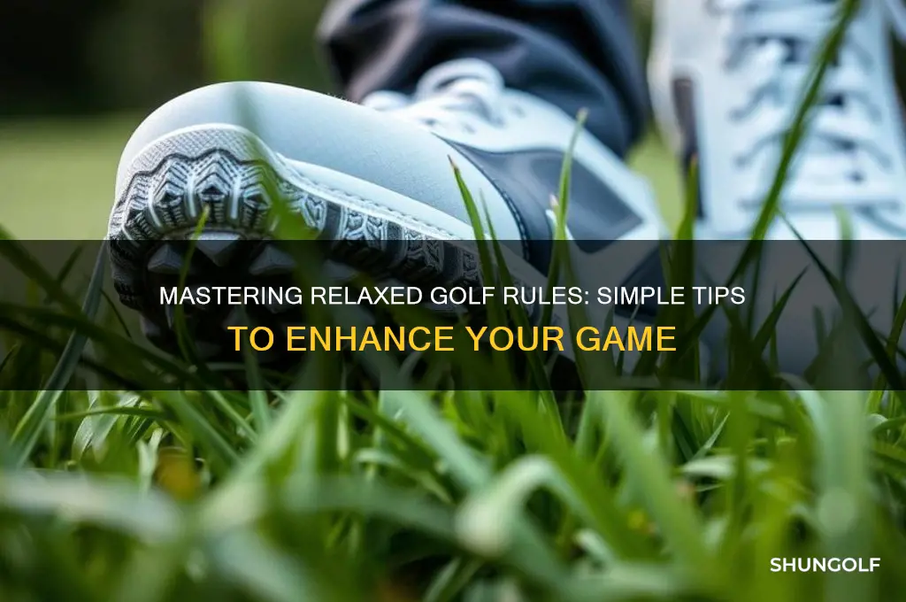 how do you improve lie relaxed rules of golf