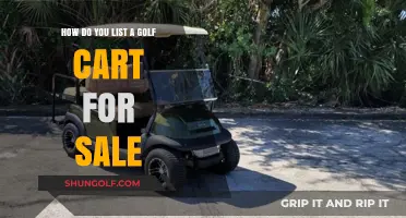 Selling Your Golf Cart: A Step-by-Step Listing Guide for Success