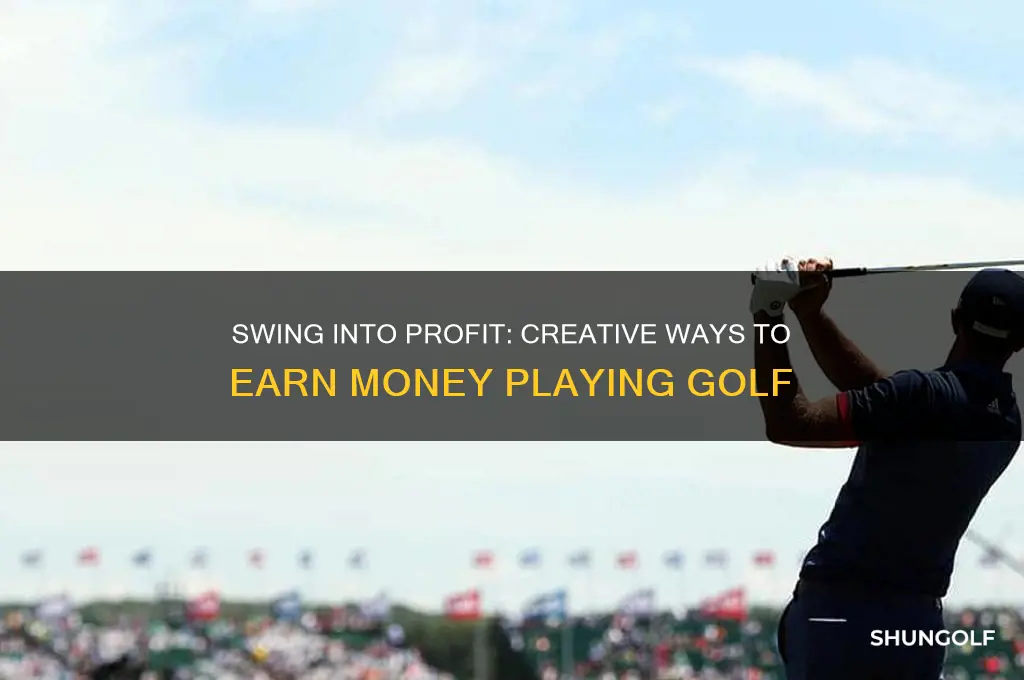 how do you make money playing golf