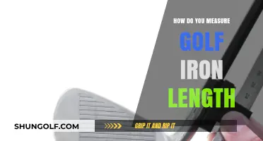 Measuring Golf Iron Length: A Comprehensive Guide for Precision